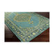 Luella 66 X 42 inch Emerald/Lime/Olive/Aqua/Dark Green/Light Gray Rugs, Wool