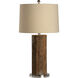 Wildwood 100.00 watt Brown/Polished Nickel Table Lamp Portable Light