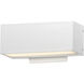 Blok LED 3.75 inch White Outdoor Wall Mount