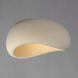 Moeraki LED 15.75 inch Oyster Flush Mount Ceiling Light