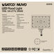 Brentwood 277V 70.00 watt Bronze Landscape Flood Light