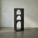 Aqueduct Matte Black Bookcase, A