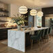 Swoon 3 Light 20 inch Matte White Pendant Ceiling Light, Smithsonian Collaboration