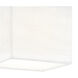 Textile Collection - Marco Family 4.25 inch White Linen Flush-Mount Ceiling Light, EVOLV