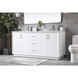 Hayes 72 X 22 X 35 inch White Vanity Sink Set