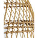 Fishtrap 1 Light 29.5 inch Black Outdoor Pendant