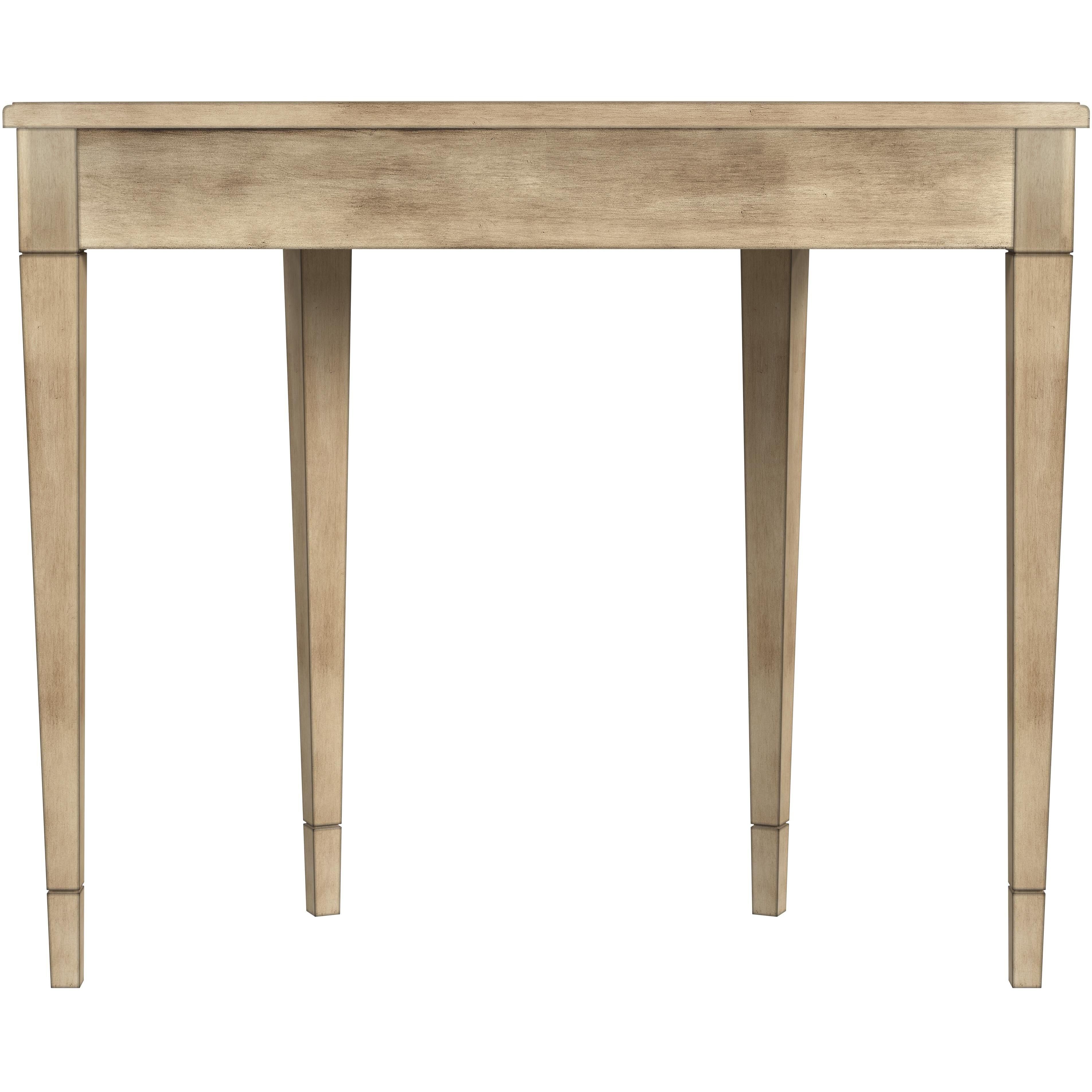Hampton Demilune Console Table in Beige