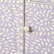 Bone Inlay Vivienne Lavender Bone Inlay Heritage Chest/Cabinet