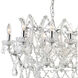 Aleka 24 Light 17 inch Chrome Candle Chandelier Ceiling Light