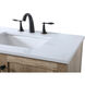 Soma 84 X 19 X 34 inch Natural Oak Vanity Sink Set