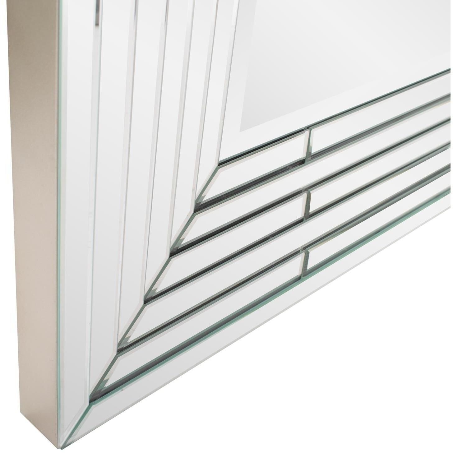 Lenox 82.5 X 47 inch Champagne Wall Mirror