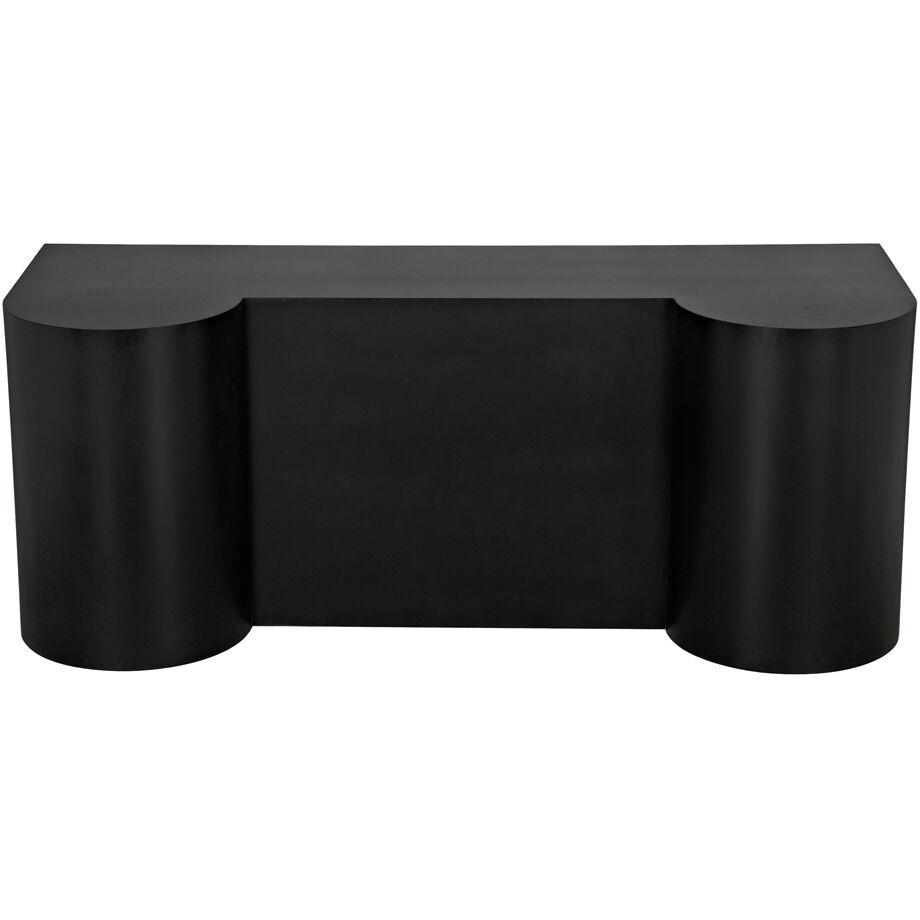 Concierge 76 X 29 inch Matte Black Desk
