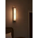 Sinclair Wall Sconce Wall Light in Satin Nickel, 18 in