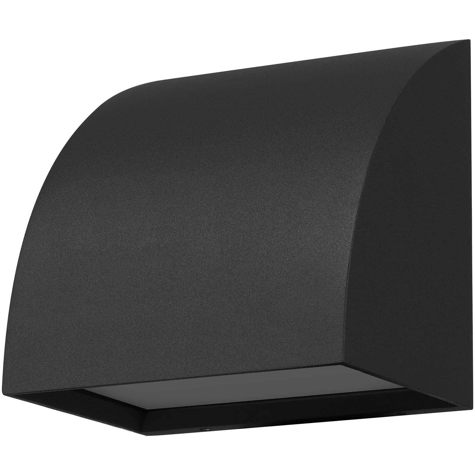 Slope LED 4.63 inch Sand Black Outdoor Wall Sconce