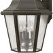 Estate Series Edgewater Outdoor Wall Mount Lantern in Oil Rubbed Bronze, Non-LED, Large