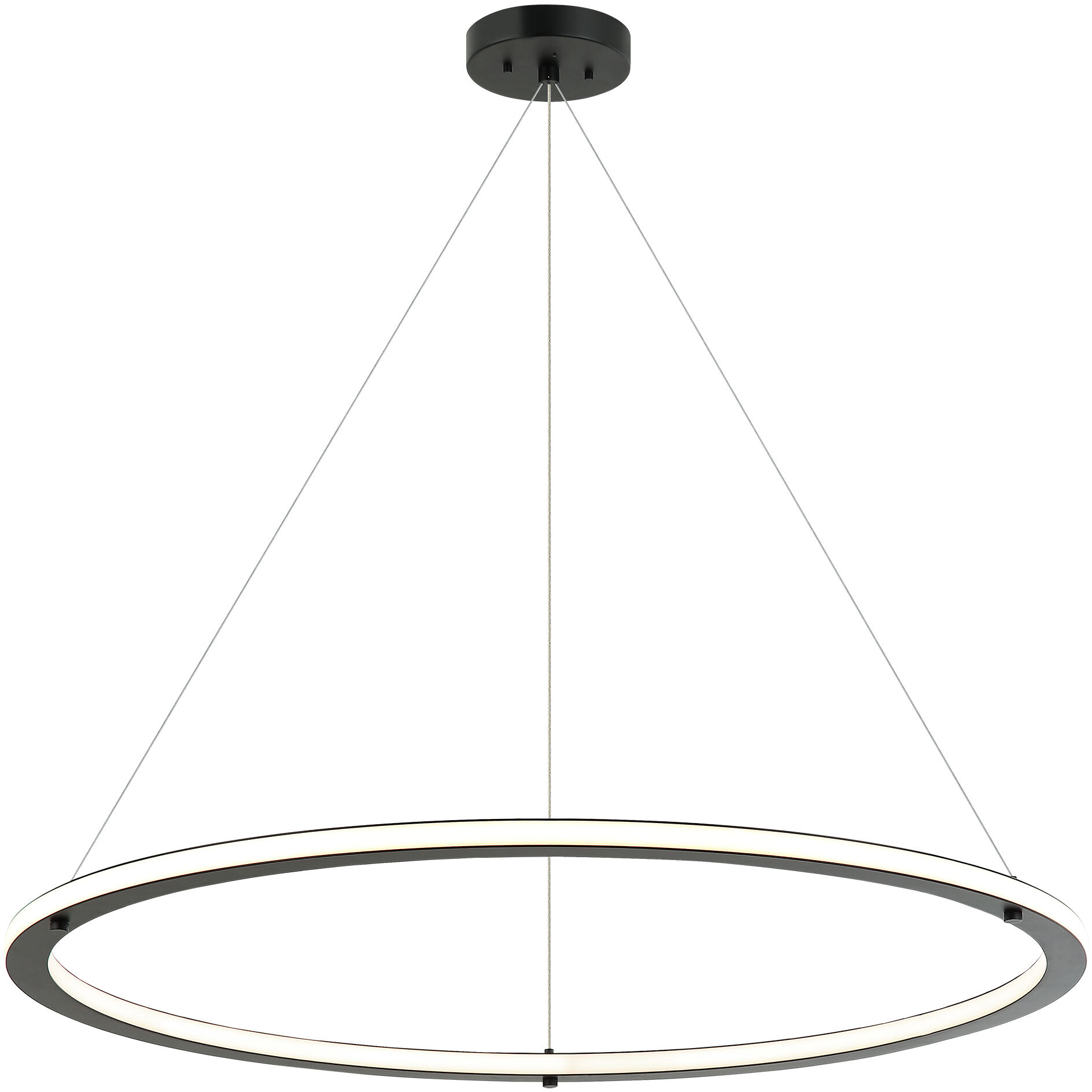 Victoria LED 32 inch Black Pendant Ceiling Light