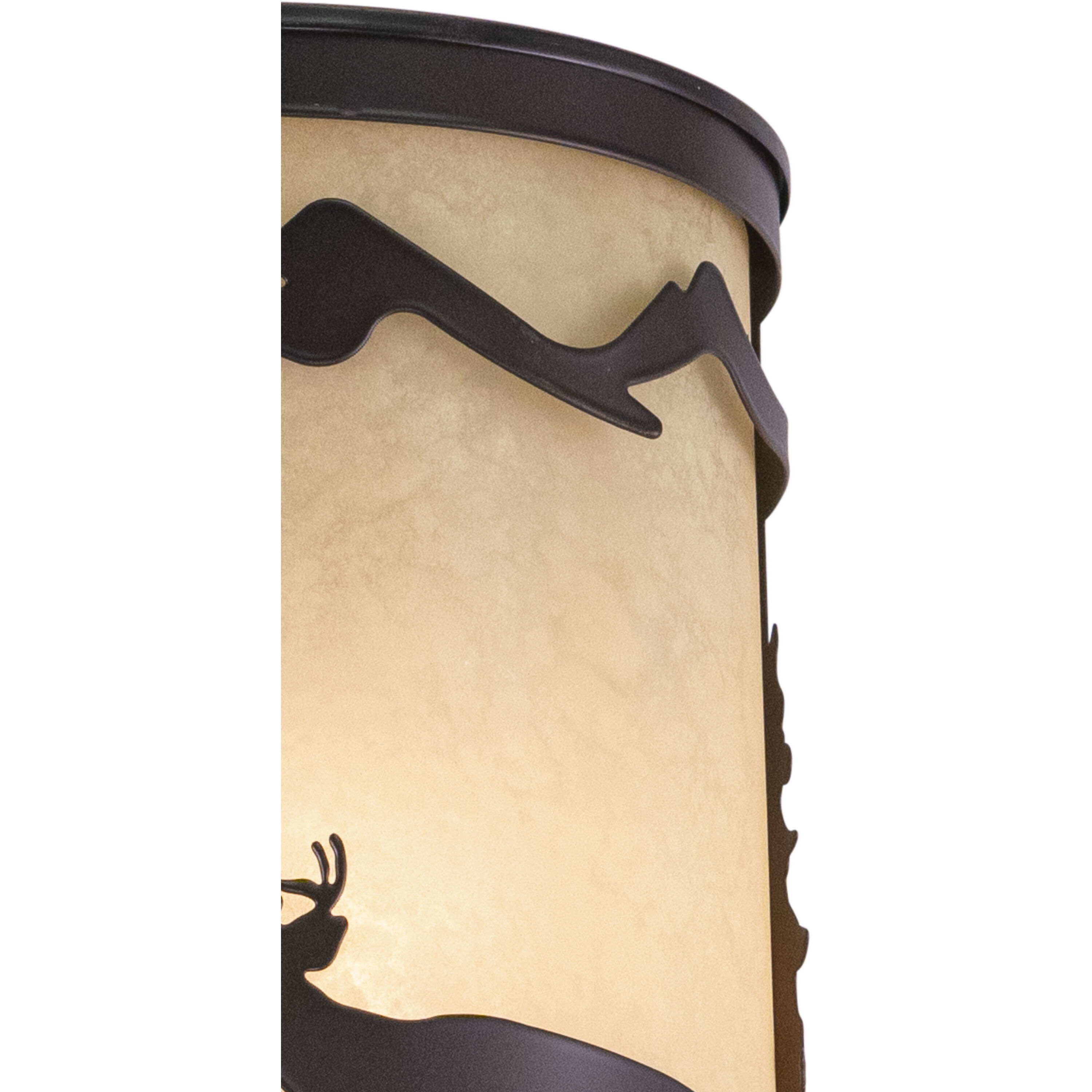 Bryce LED 8 inch Burnished Bronze Wall Light