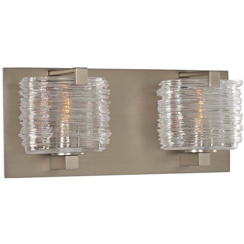 South Bay 2 Light 12.00 inch Bathroom Vanity Light