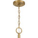 Veil 10 Light 36 inch Legacy Brass Pendant Ceiling Light