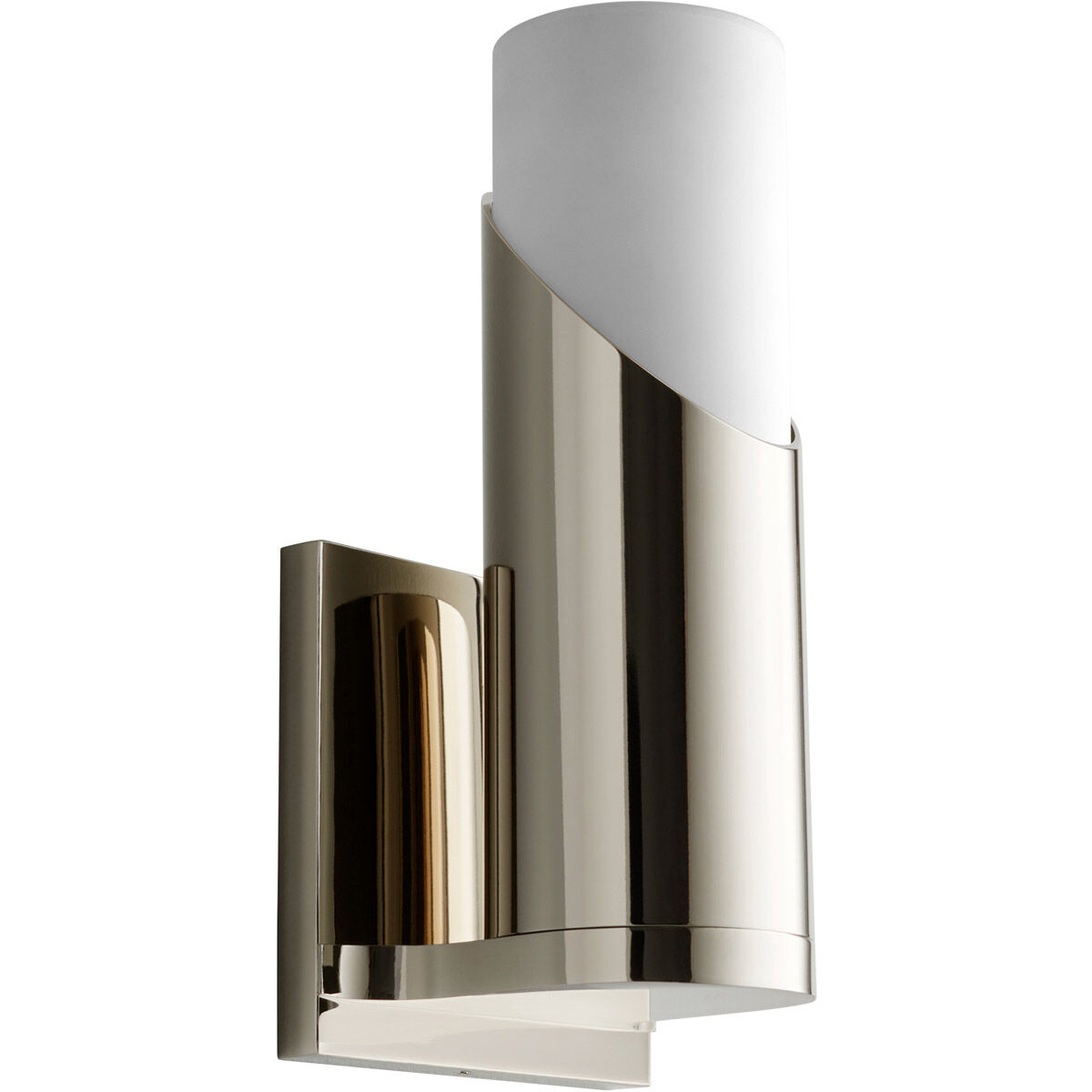 Ellipse LED 5 inch Polished Nickel Sconce Wall Light