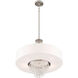 Carlisle 5 Light 22 inch Brushed Nickel Chandelier Ceiling Light