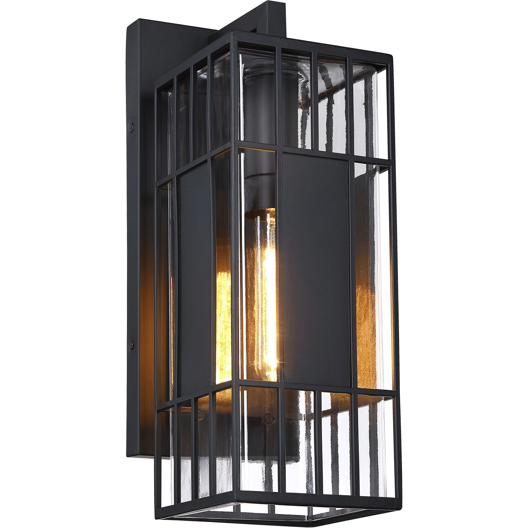 Edgehill LED 18 inch Black Outdoor Wall Sconce
