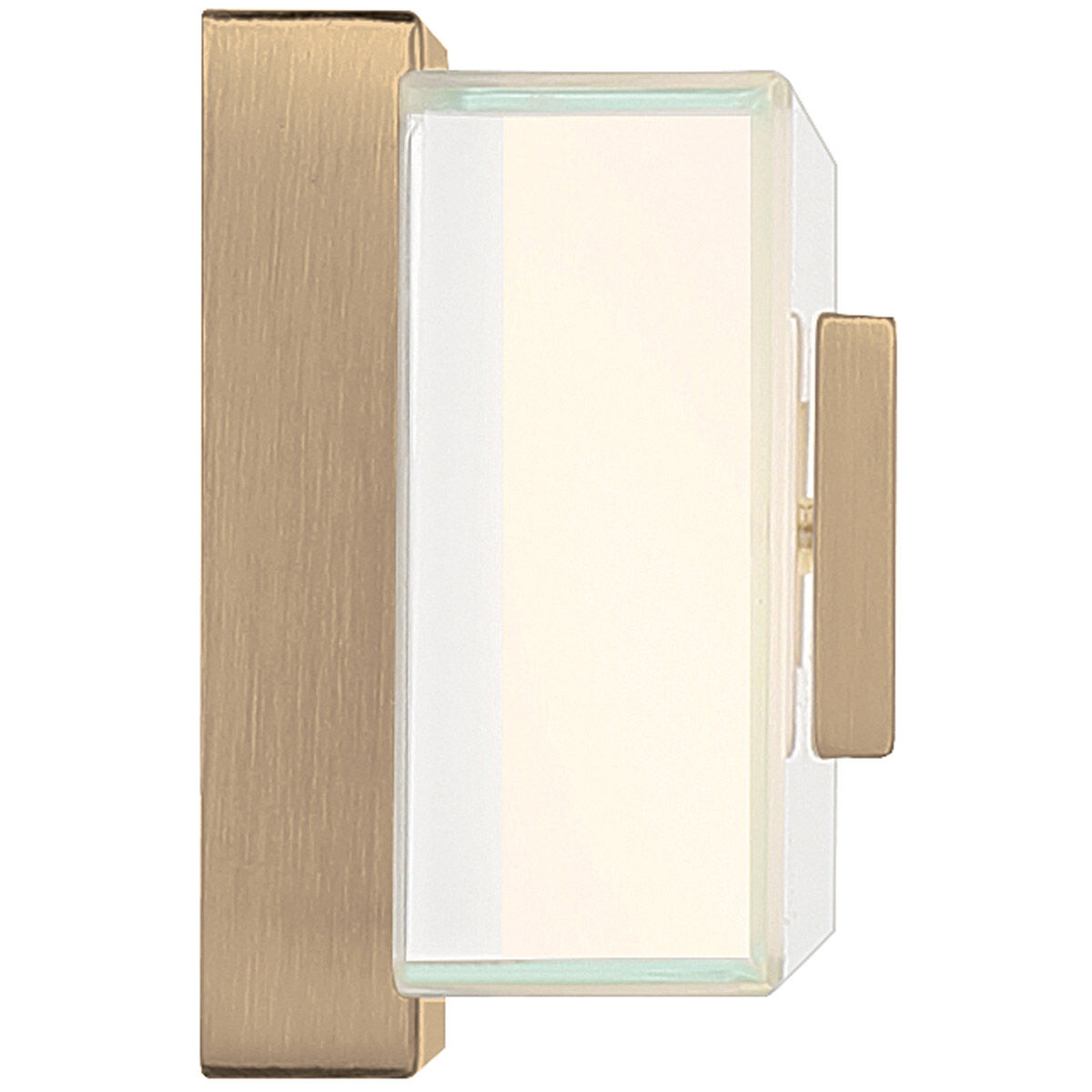 Restore LED Antique Brushed Brass Bath/Vanity Wall Light