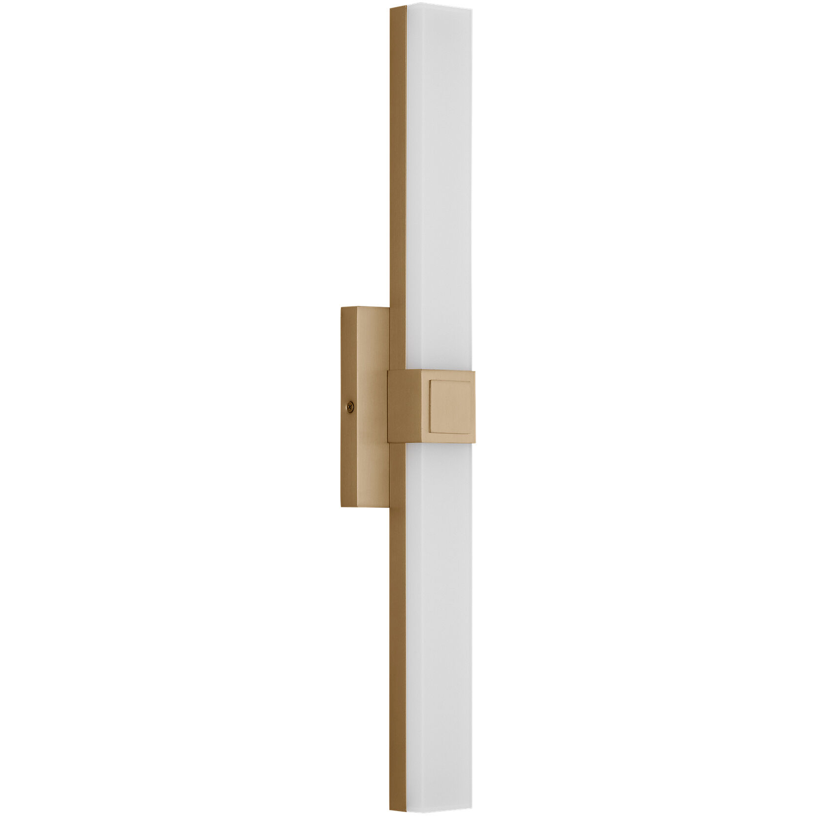Fentress LED 24 inch Satin Brass Vanity Light Wall Light