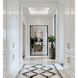 Dahlia LED 28 inch Plaster White Chandelier Ceiling Light