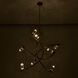Bilancia LED 48 inch True Brass Chandelier Ceiling Light