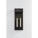 Gridley 2 Light 9.25 inch Textured Black Wall Sconce Wall Light