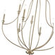 Senoia 9 Light 32.5 inch Modern Gold Chandelier Ceiling Light