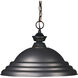 Riviera 1 Light 16 inch Olde Bronze Pendant Ceiling Light in Olde Bronze Steel, 5