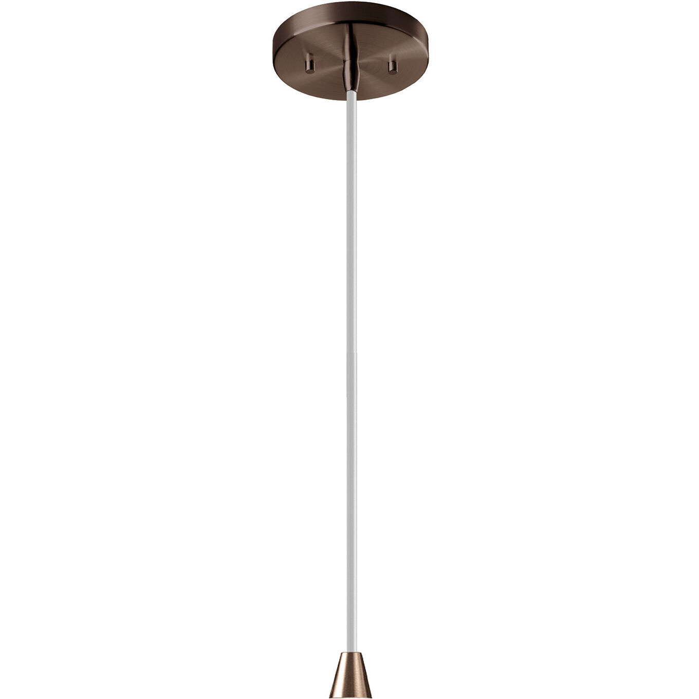 Radiance Collection 1 Light 11.75 inch Bisque with Dark Bronze Pendant Ceiling Light