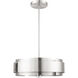 Varick 5 Light 22 inch Brushed Nickel Pendant Chandelier Ceiling Light