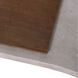Dann Foley 48 X 18 inch Gray and Driftwood Gray Cocktail Table