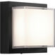 Syvana LED 6.25 inch Matte Black Wall Sconce Wall Light