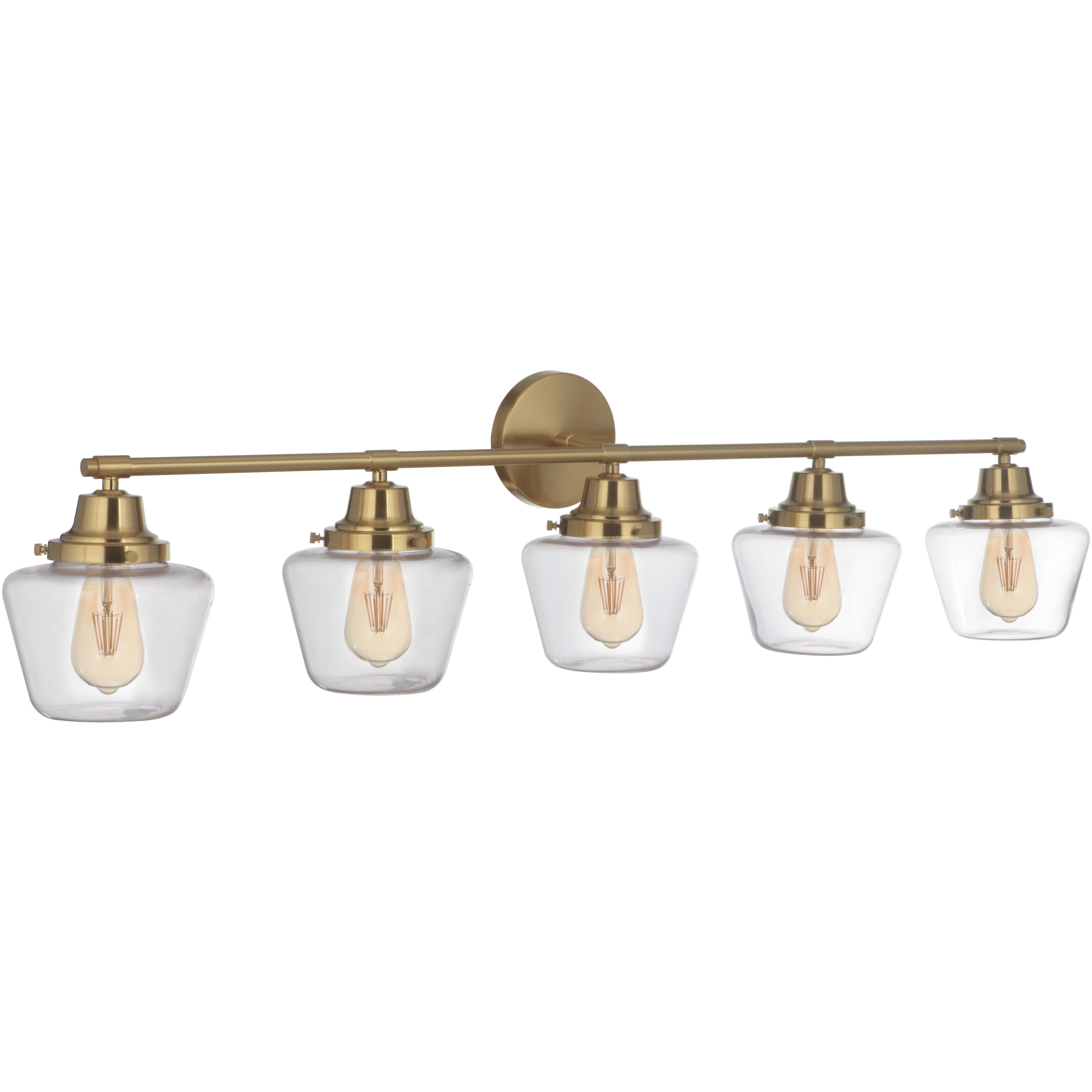 Neighborhood Essex 5 Light 48.25 inch Bathroom Vanity Light