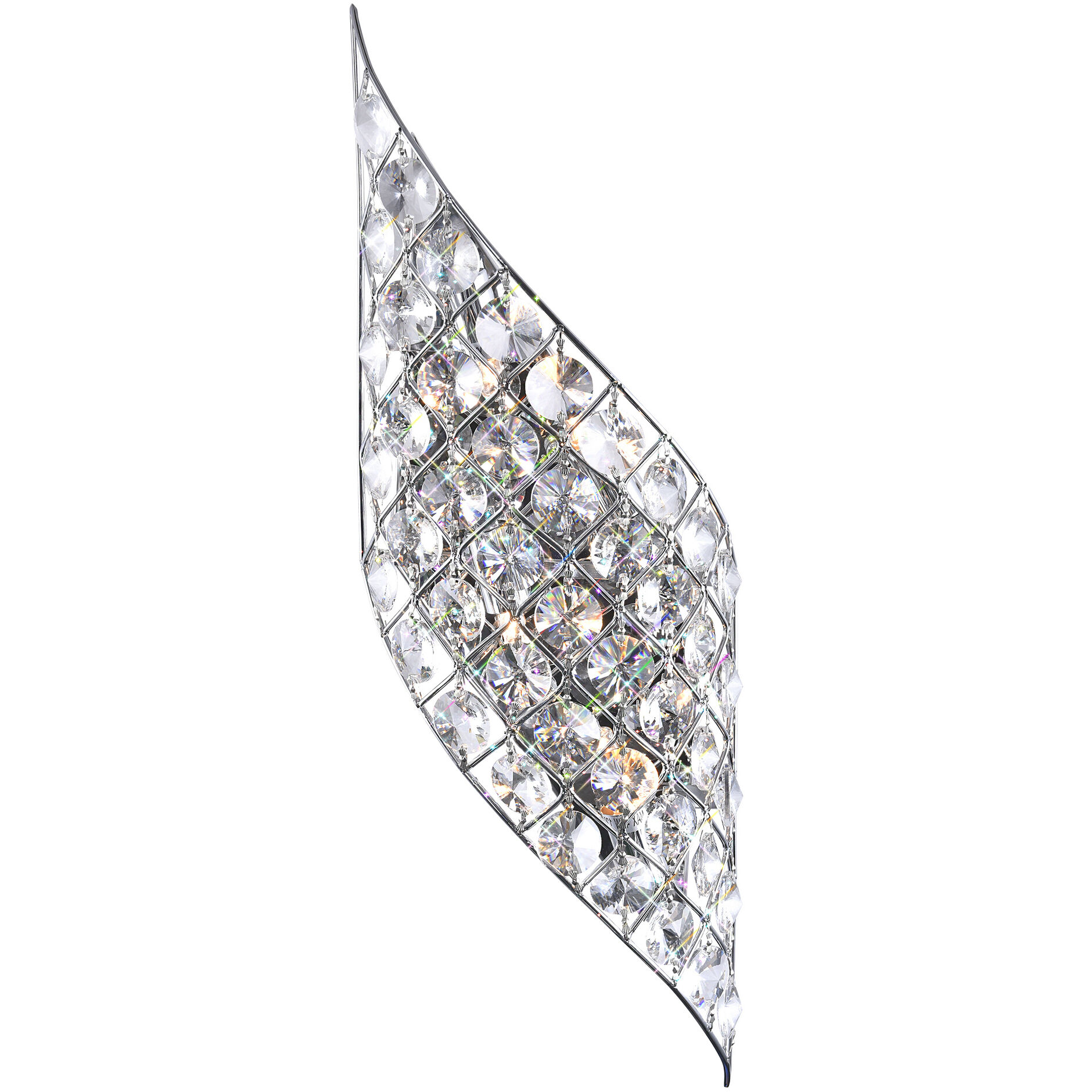 Chique LED 7 inch Chrome Wall Light