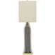 Musing 32.5 inch 150 watt Rustic Metallic Bronze Table Lamp Portable Light, Tall