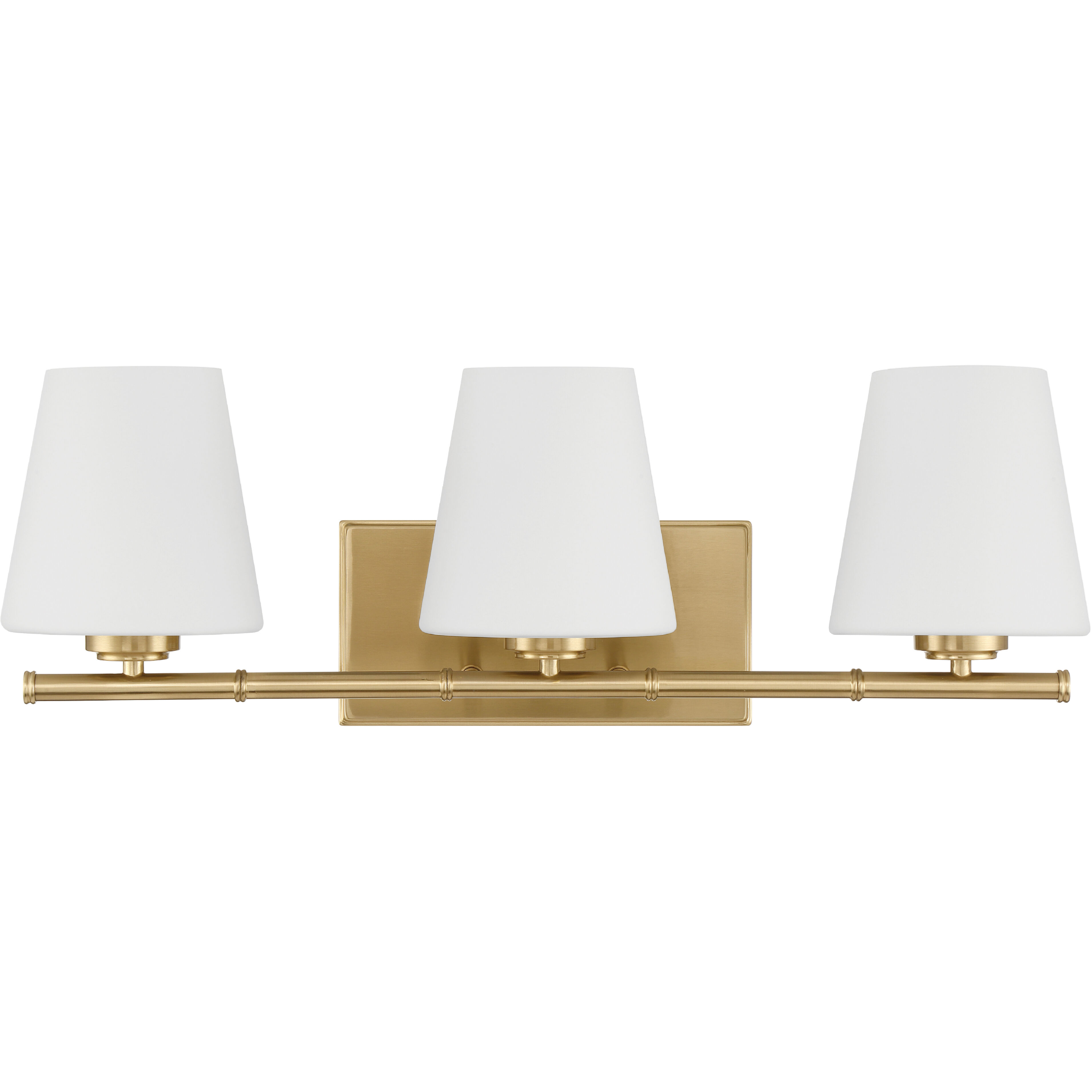 Fauna Grove 3 Light 25 inch Alturas Gold Bath Vanity Wall Light, Medium