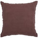 Pan 22 inch Dark Chestnut Indoor Pillow