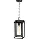Cabana VX 1 Light 7 inch Black Outdoor Pendant