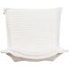 Shar Pei White Chair Cover & Cushion