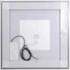 Riven 36 X 36 inch White LED Mirror