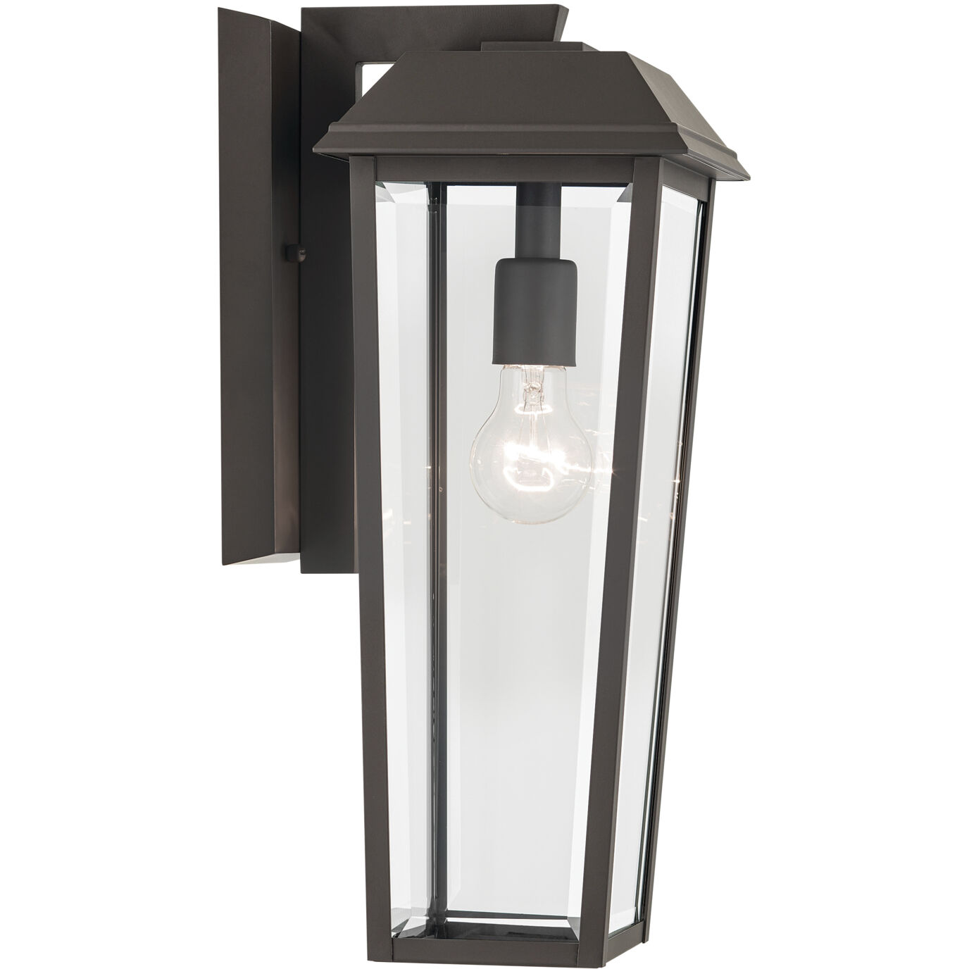 Mathus 1 Light 18 inch Olde Bronze Outdoor Wall, Medium