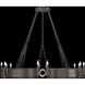 Mirage 12 Light 49.75 inch Black Chandelier Ceiling Light