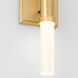 Monet 2 Light 4.75 inch Aged Brass Sconce Wall Light