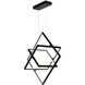 Graymar LED 19.8 inch Black Pendant Ceiling Light