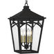 Jaxon 4 Light 10.75 inch Western Bronze Outdoor Hanging Lantern